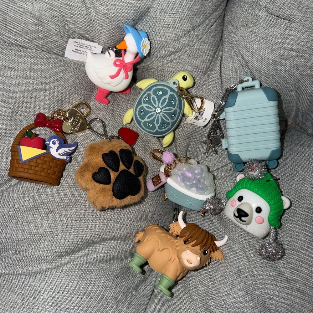 Assorted Bath & Body Works Hand Sanitizer Holders
